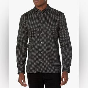 John Varvatos Men’s Ross Button Down Shirt Size L